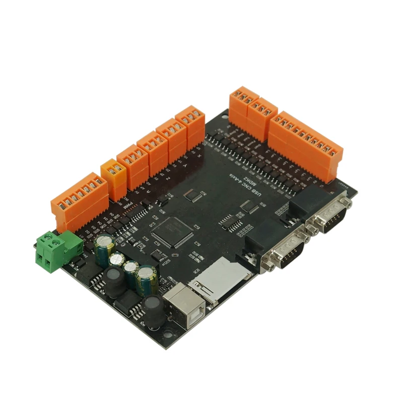 DIY CNC лазерный USB нефритовый гравировальный станок 3 оси 4 Контрольные карты могут быть заменены MACH3