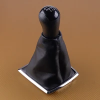 dwcx 6 speed gear shift shifter knob stick lever gaiter boot cover fit for ford focus mondeo mk2 ii 2004 2008 2009 2010 2011
