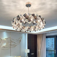 postmodern crystal ceiling chandelier nordic ins creativity industrial style chandelier living room bedroom lighting fixtures