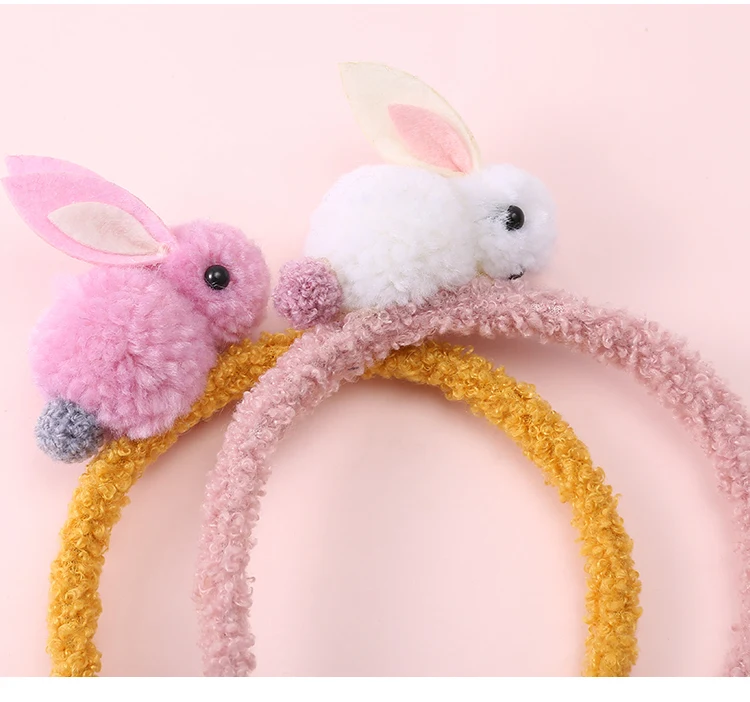 Красочный Милый Плюшевый Банни мультфильм повязка на голову прекрасный подарок