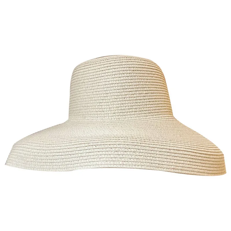 

Women's Ridge Wide Floppy Brim Summer Hat Large Brimmed Garden Beach Sun Hat Big Summer Sun Hat Straw Cap Party Garden Travel