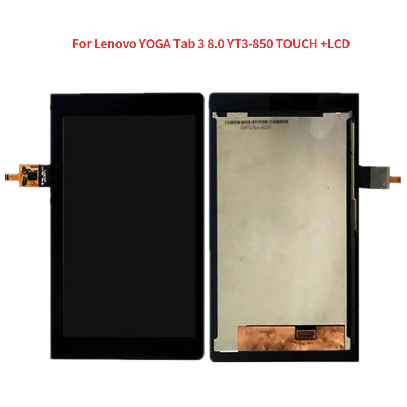 Для Lenovo YOGA Tab 3 8 0 YT3-850 YT3-850M YT3-850F ЖК-дисплей сенсорный + экран дигитайзер сборка