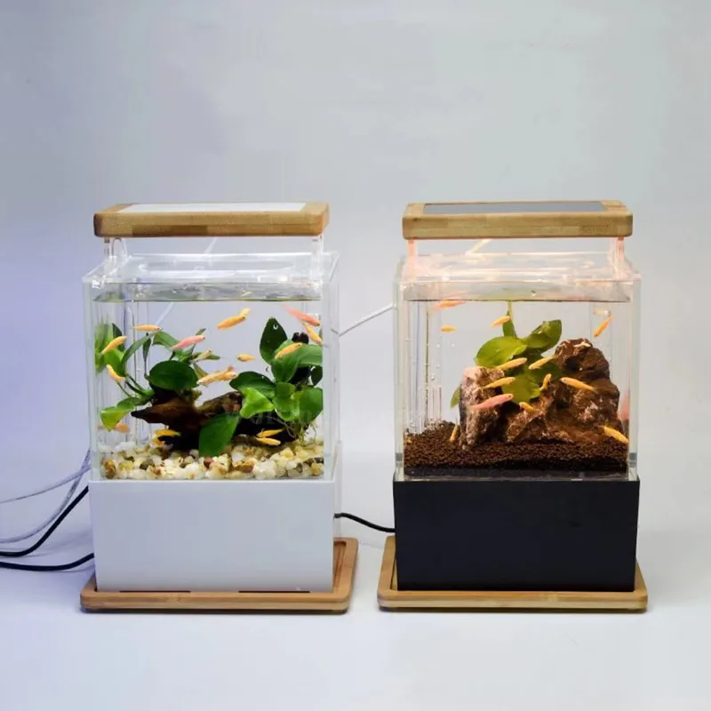 Настольный водяной микро-фильтр для аквариума мини-фильтр | Дом и сад