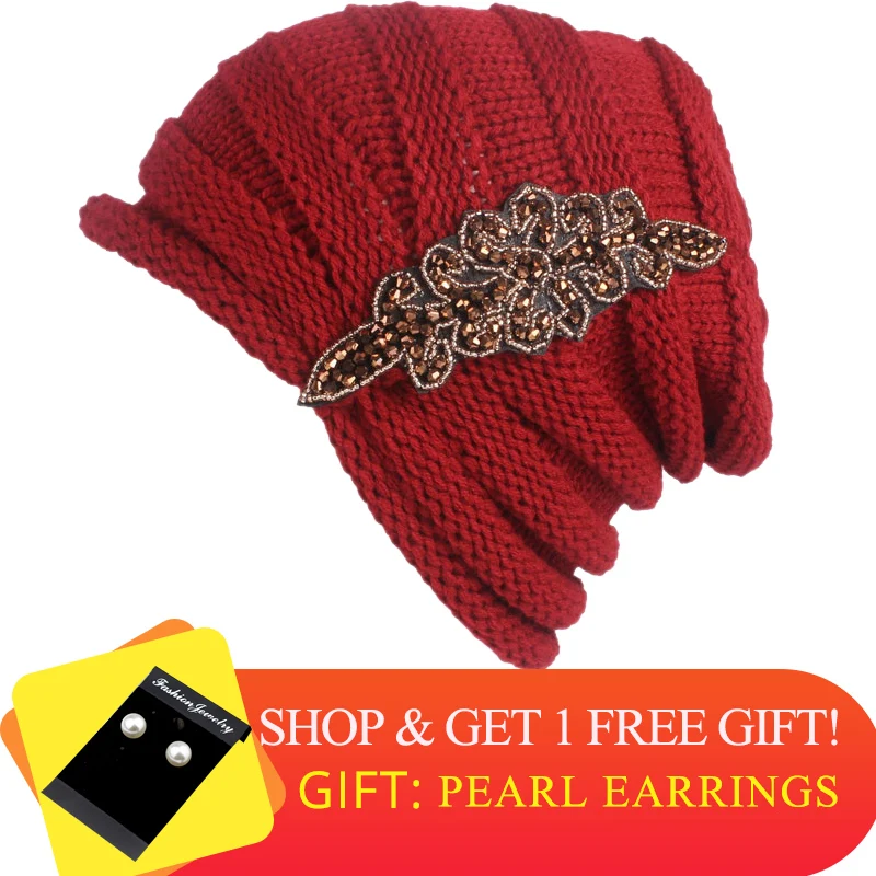 Теплая шапка тюрбан женские осенне зимние аксессуары для волос новая модная