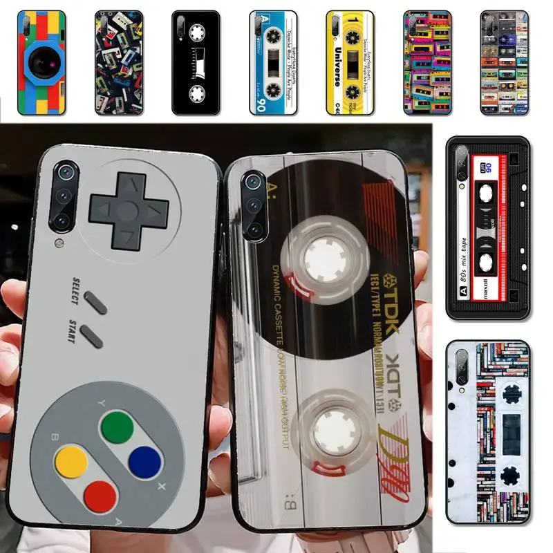 

Yinuoda Camera Cassette Music Phone Case for Xiaomi mi 5 6 8 9 10 lite pro SE Mix 2s 3 F1 Max2 3