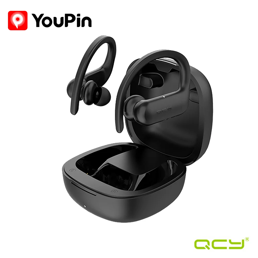 TWS наушники YouPin QCY T6 светильник поддержкой Bluetooth 5 0 и управлением через