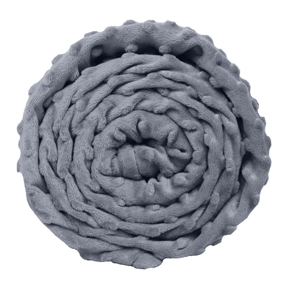 Пузырчатое дизайнерское полиэфирное гравитационное одеяло s крутое дышащее для