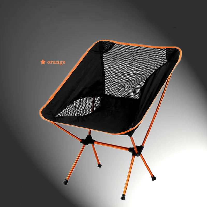 Satin Al Açık Kamp Seyahat Plaj Temel Malzemeleri Taşınabilir Katlanır Ay Sandalye