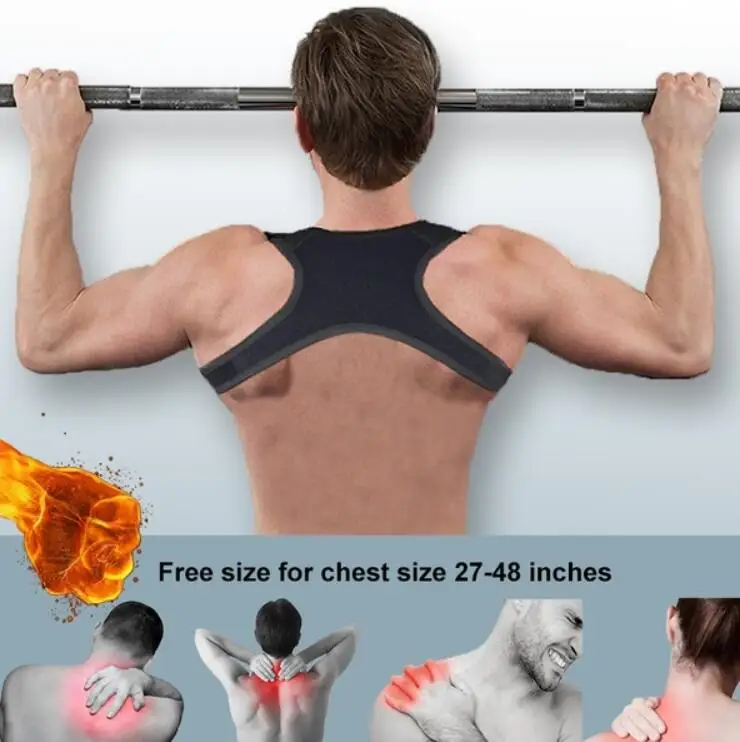 Новый Корректор осанки для позвоночника защитный бандаж спины поддержка плеч