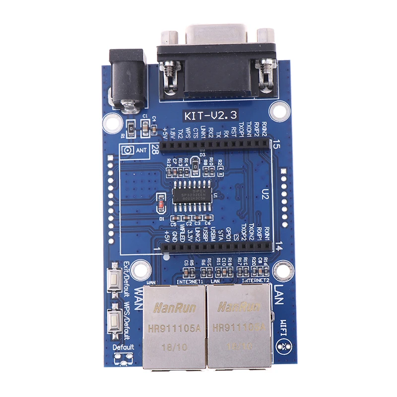 Новый HLK-RM04 TCP IP Ethernet конвертер модуль последовательный UART RS232 к WAN LAN wifi |