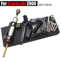 for kawasaki z900 z 900 2017 2021 stabilize steering damper mount bracket motorcycle steering stabilizer damper mounting z900