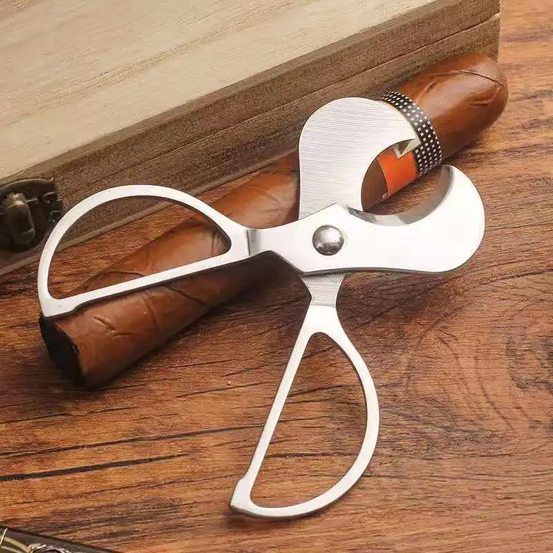 

Stainless Steel Cigar Scissors Cutter