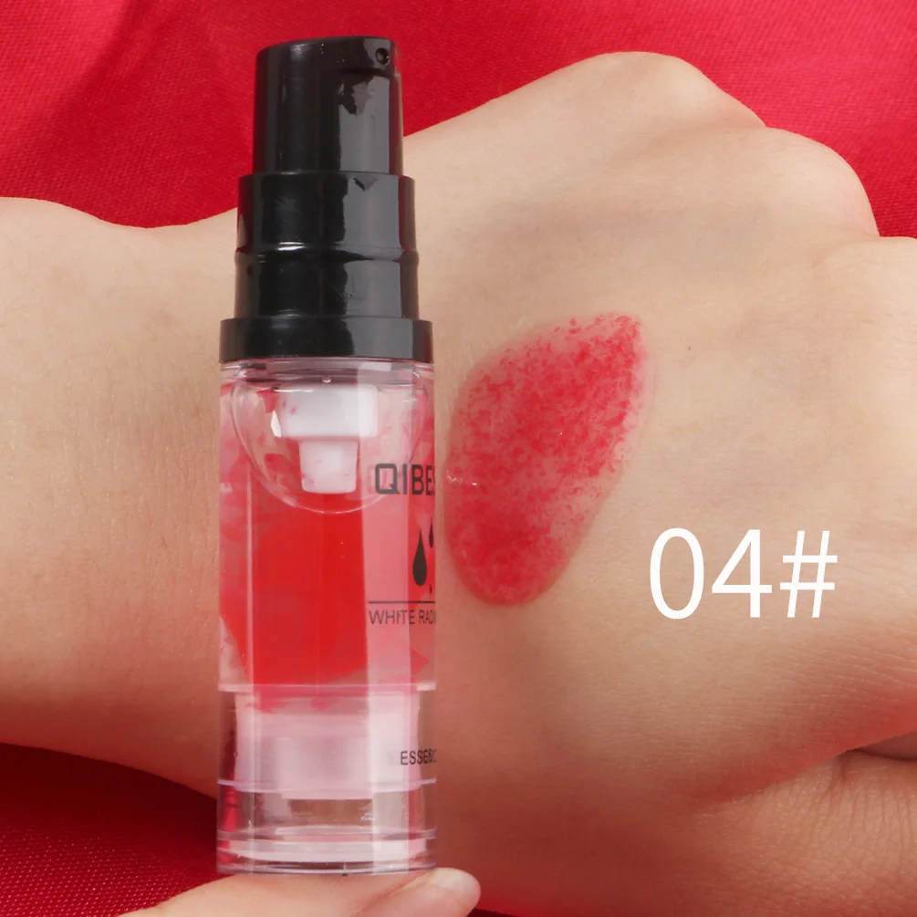 Rose essence Макияж qibest молочный стойкий масляной макияж праймер для лица Косметика термоусадочная пор увлажняющая эссенция для лица контроль увлажнения TSLM1 - Цвет: Rose essence