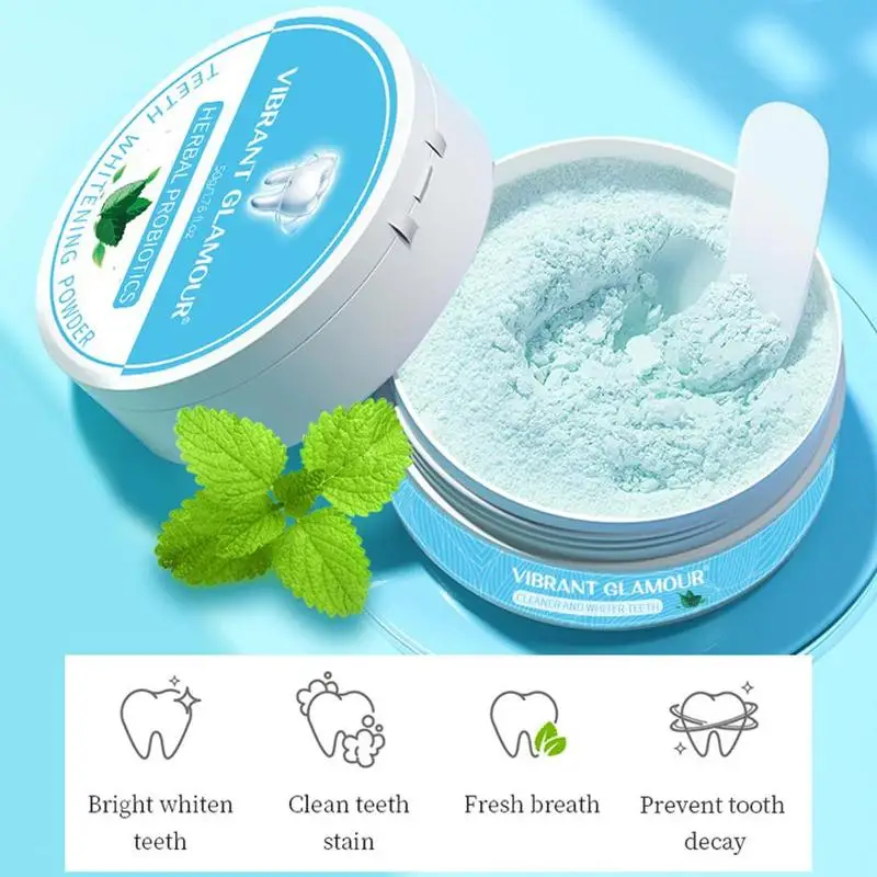 

Vibrant Glamour Herbal Probiotics Whitening Toothpaste To Remove Yellow Stains And Freshen Breath