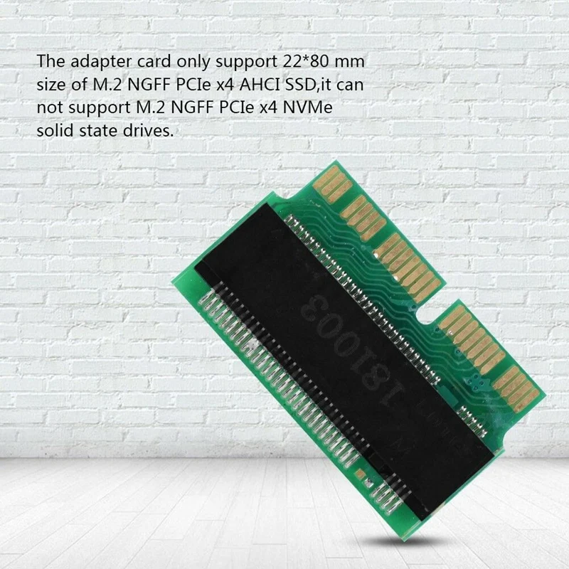 Карта адаптера SSD M.2 NGFF PCIE X4 X2 для 2013 2014 2015 Macbook Pro MacBook Air A1465 A1466 | Компьютеры и офис