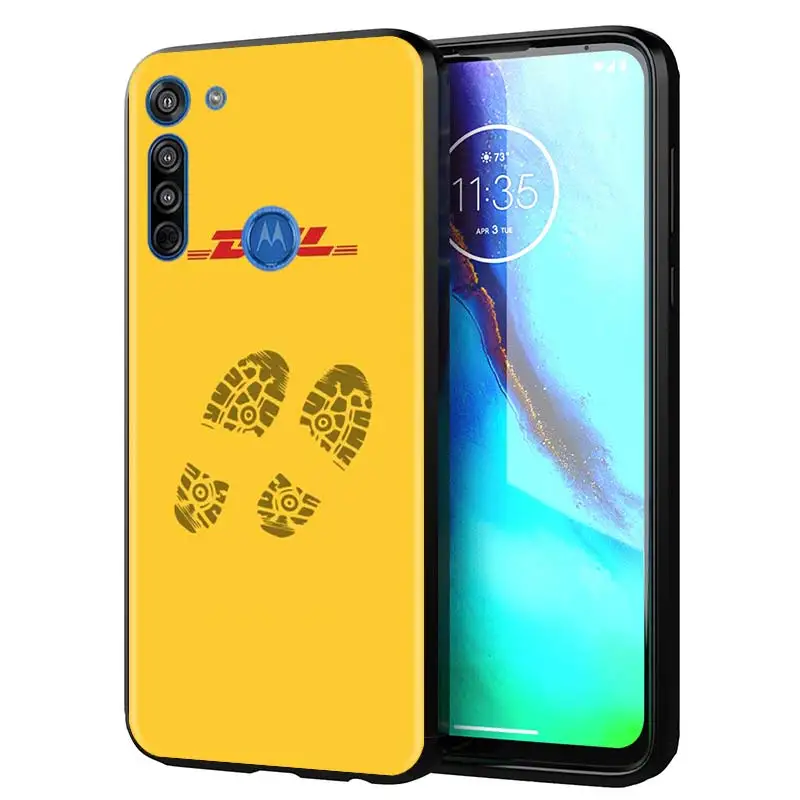 dhl express case for motorola moto g8 g9 plus g power one fusion e6s e7 plus edge plus tpu soft phone cover shell free global shipping