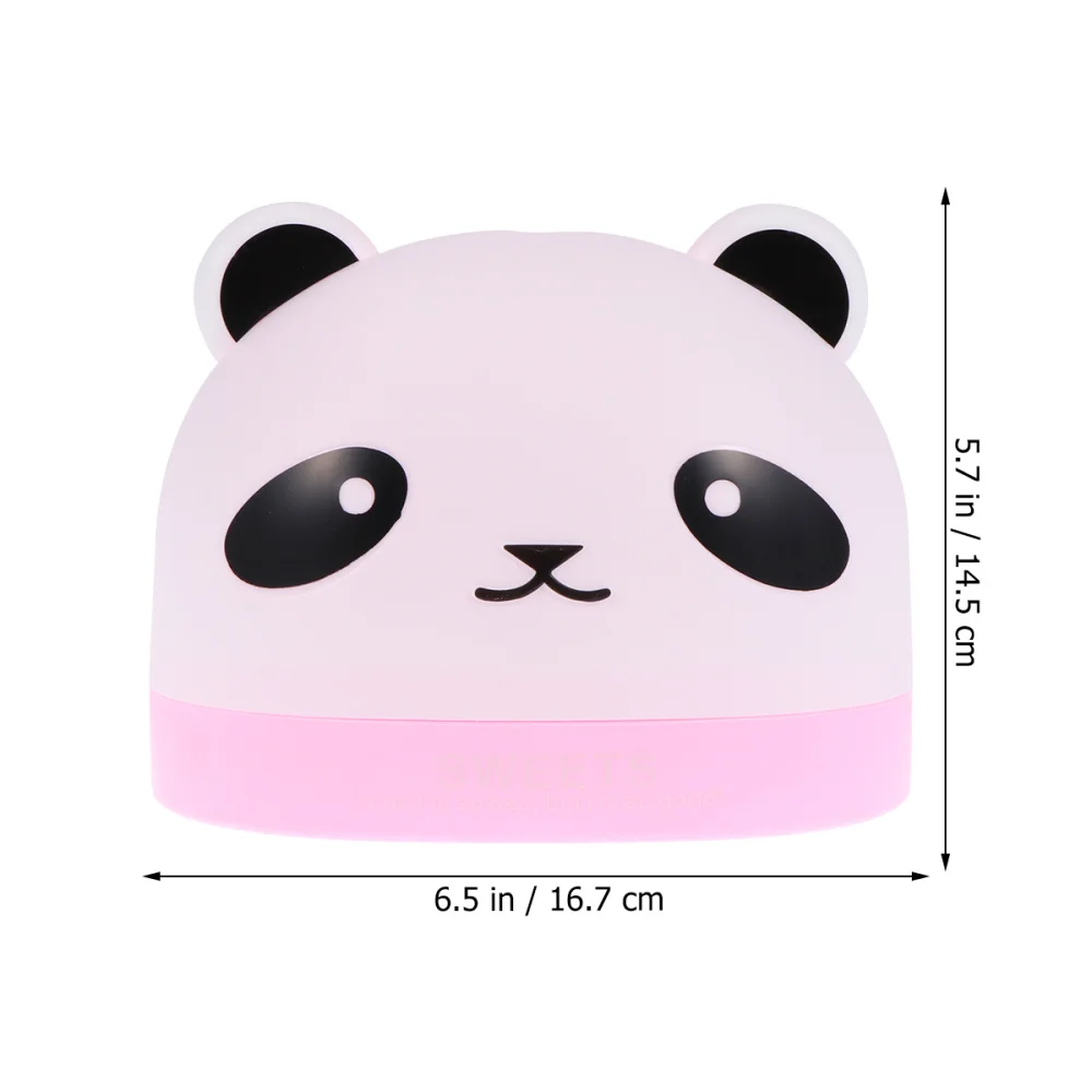 

Household Desktop Tissue Box Cartoon Panda Tissue Box Creative Roll Paper Tissue Holder Paper Extraction Storage Box for Home (