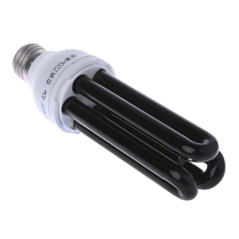 

Cheap and durable, great discount, E27 15/20/30/40W UV ultraviolet fluorescent black light CFL bulb 220V