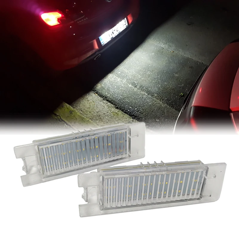 18 SMD светодиодный номерного знака светильник лампы для OPEL VAUXHALL Astra Адам H J K Cascada Corsa