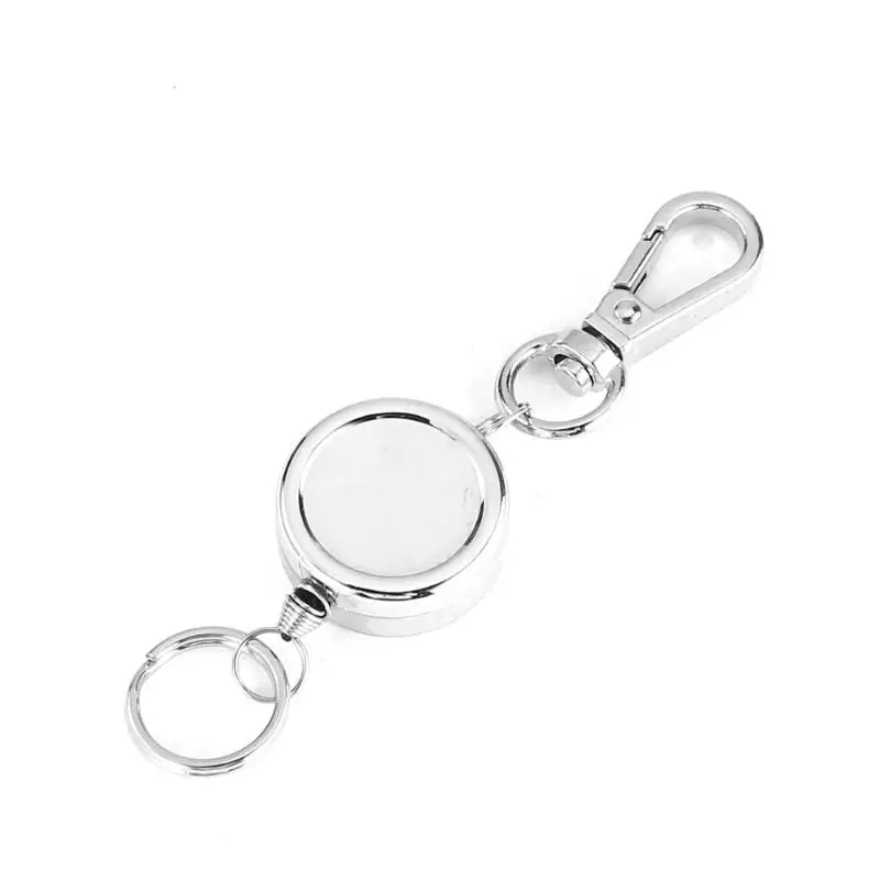 EDC Открытый Сталь страховочный трос охранной брелок Тактический выдвижной для