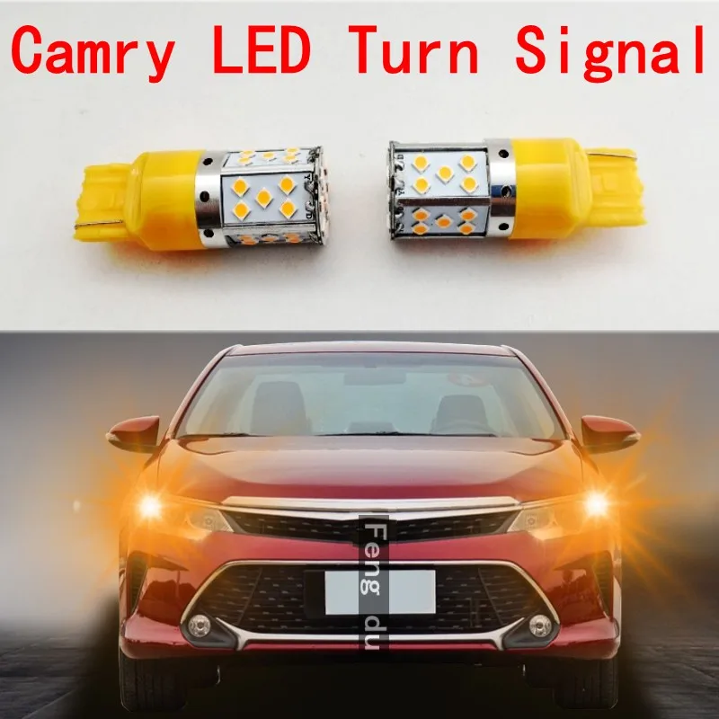 

Светодиодный высокояркий индикатор поворота для Toyota Camry 6, 7 поколения, 2 шт.