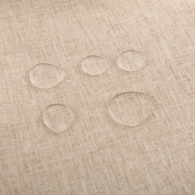 

Simple modern cotton and linen plain rectangular solid table cloth anti-scalding waterproof tablecloth fabric linen placemat