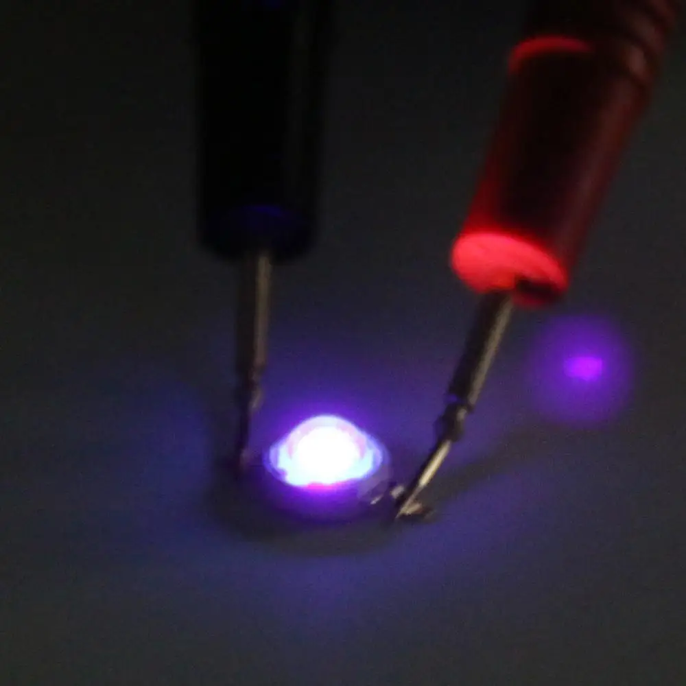 

Artudatech 50Pcs 3W LED Purple 390-395nm Beads Lamp Diodes High Power Epistar Chip Light
