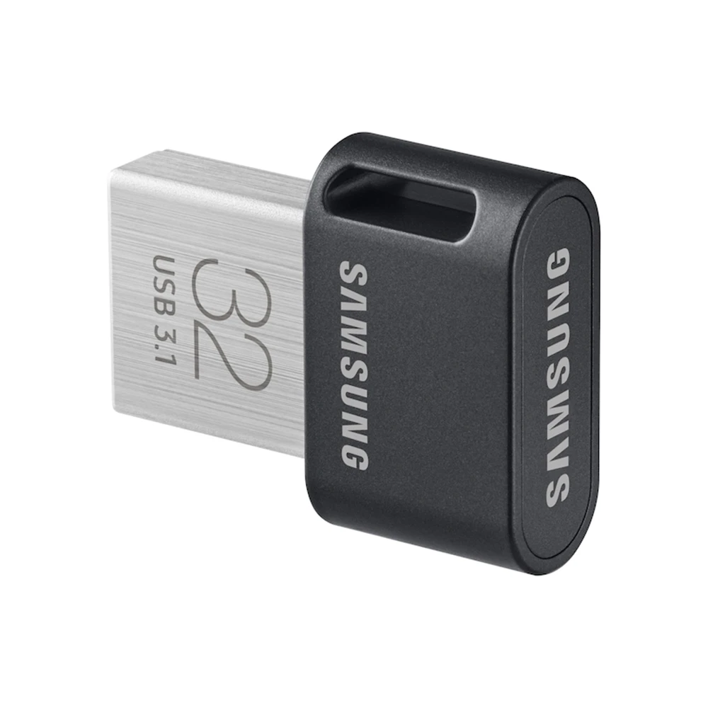 Миниатюрный USB флеш накопитель SAMSUNG Fit Plus 32 ГБ флешка 4K UHD мини диск для ПК ноутбука