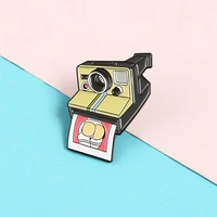 european and american brooches creative new cartoon camera photography funny pin kids accessories for jewelry luxury brooch