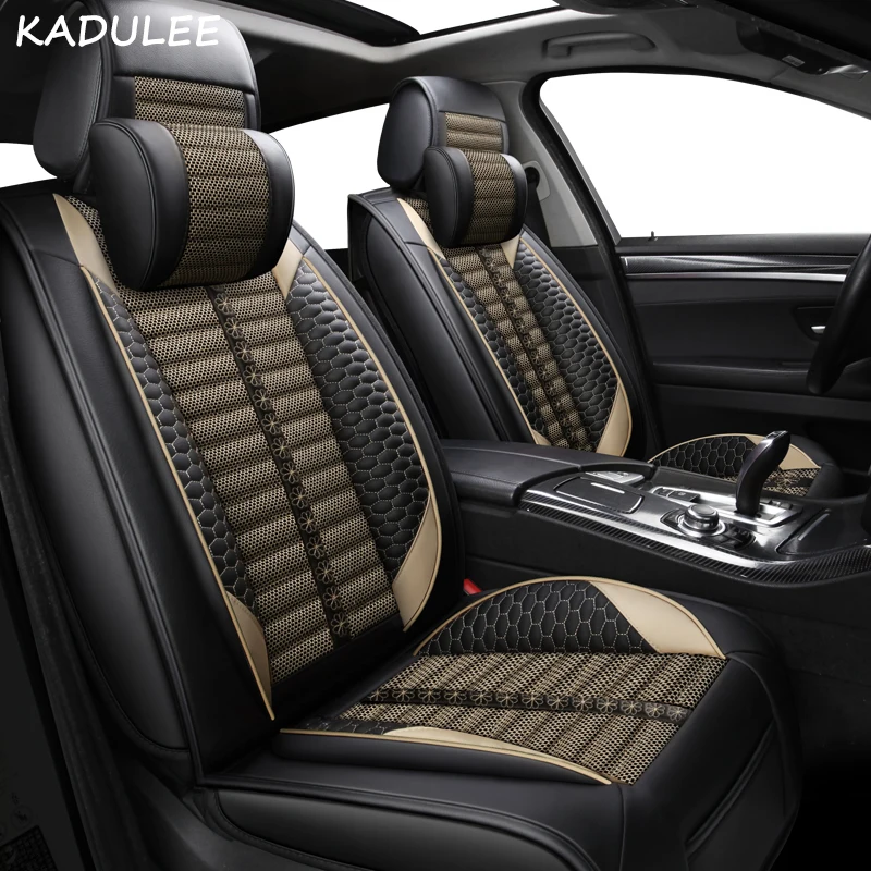 Чехол для автомобильного сиденья KADULEE Porsche Cayenne Macan Peugeot 2008 3008 4007 4008 205 206 207 301 306 307 308