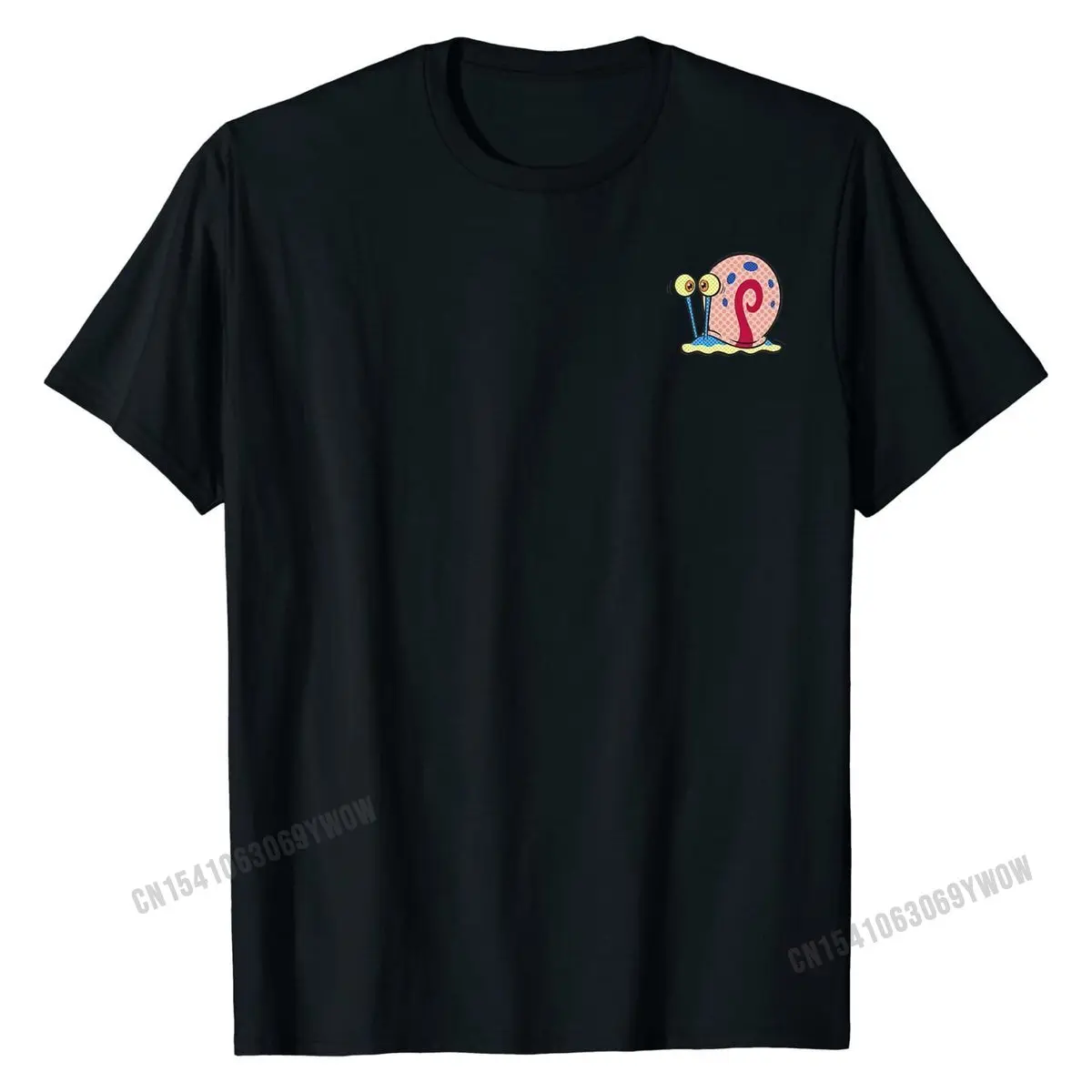 Гари &quotпоп-арт&quot улитка футболка с карманом классический Для мужчин модные