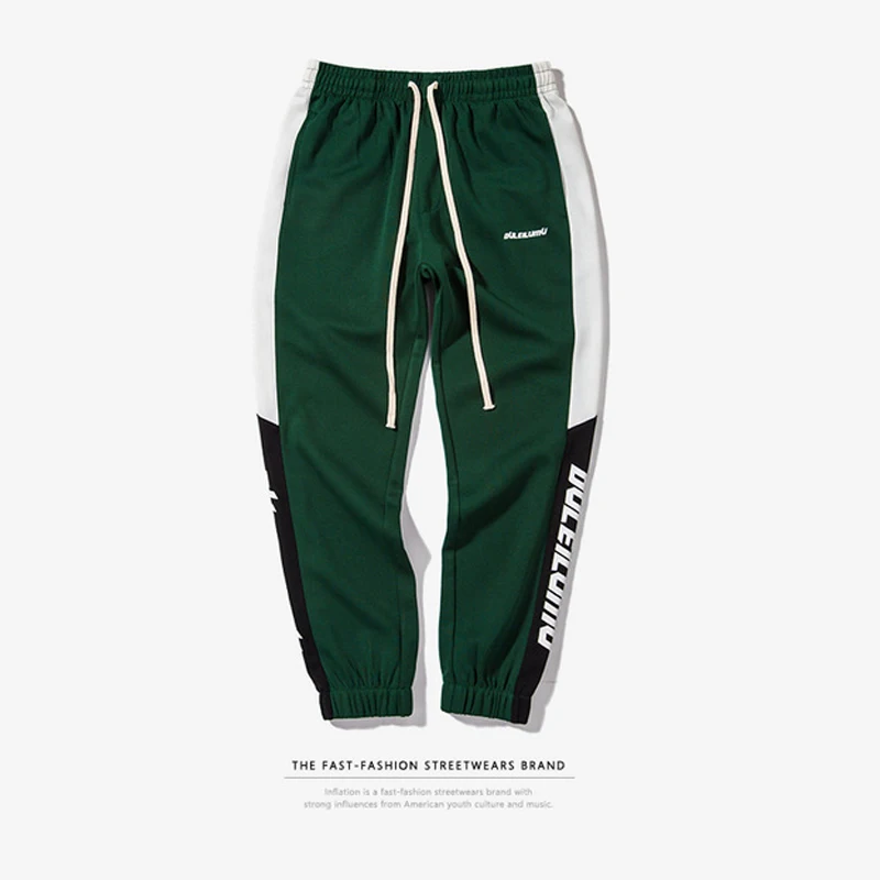 Инфляции штаны мужские джоггеры 2018 мужская одежда Новый Осень Для мужчин