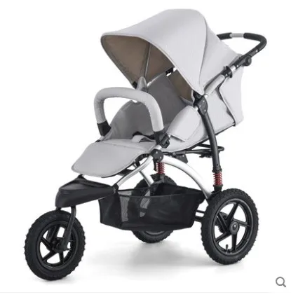 BabyBoom детская прогулочная коляска для бега, Детский Светильник с высоким пейзажем, откидывающаяся детская коляска, cochesitos de bebe