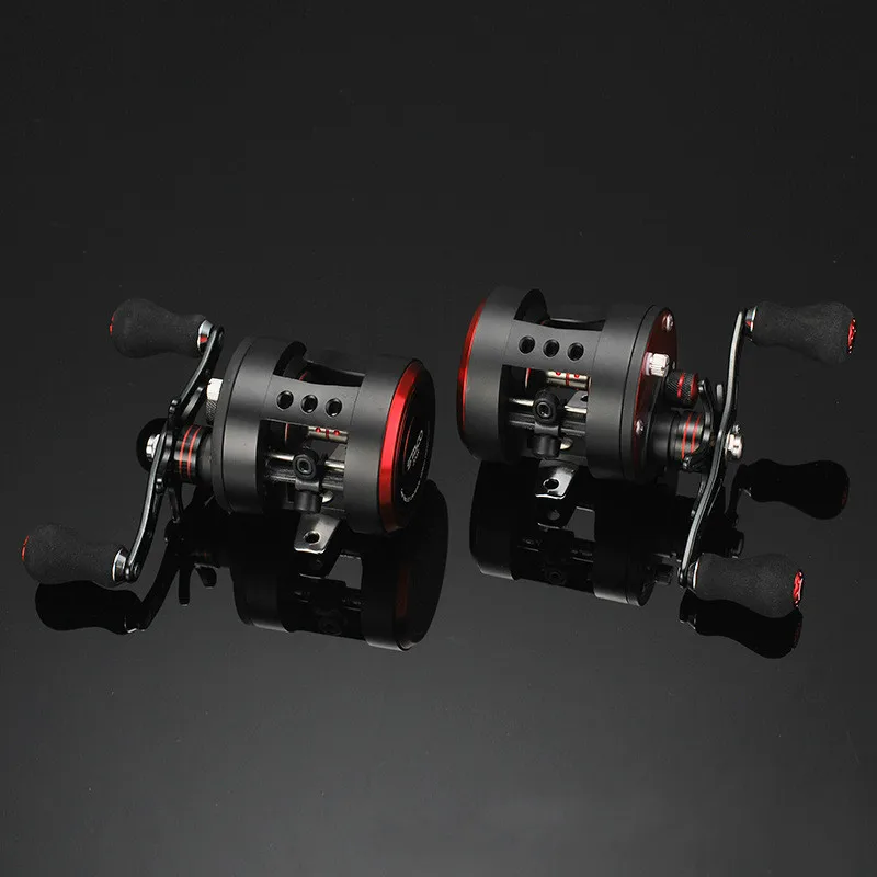 

GLA200 GLA300 Reel Fishing Black Red Left Right Hand Casting Sea Fishing Reel Saltwater Baitcasting Reel Coil Reservoir Pond