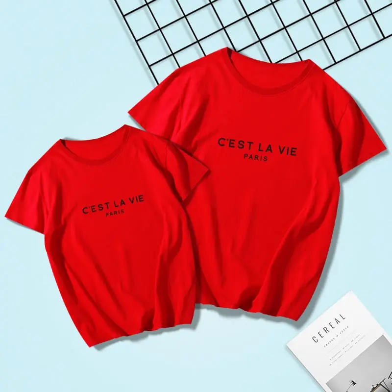 Семейные футболки MVUPP Одинаковая одежда для мамы и дочки наряды летняя