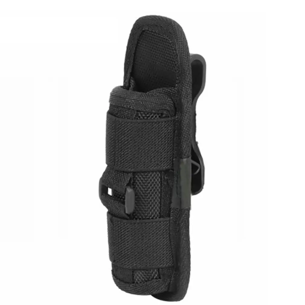 

Прочный фонарь с поворотом на 360 градусов, задняя крышка с зажимом для фонарика, задняя Пряжка, чехол с фонариком, нейлоновая кобура