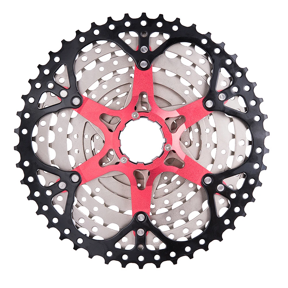 ZTTO MTB 9 скоростей 11 46T кассета с вешалкой удлинительная Звездочка 9v k7 широкое