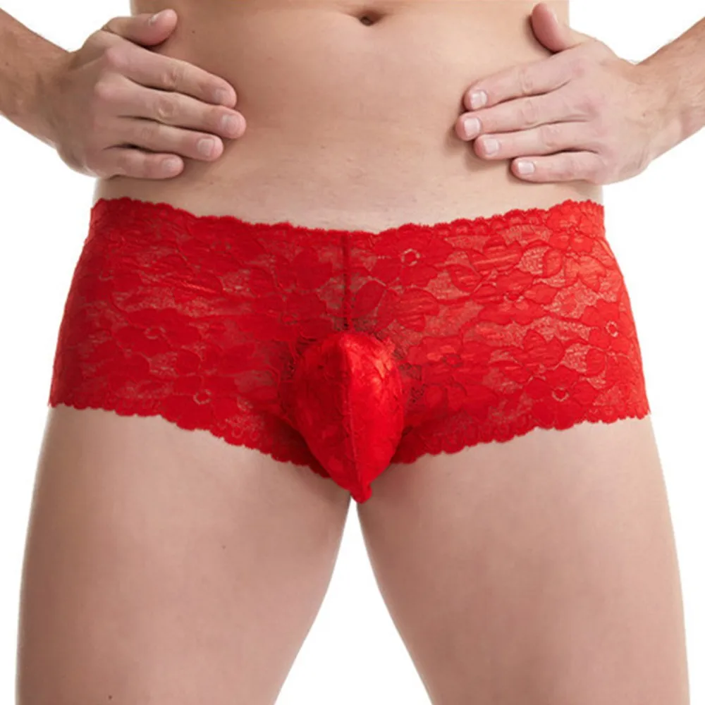 

Men Soft Lace Underwear Trucks Boxer Briefs Panties Homewear Underpants Shorts Underwear Trucks Boxer Briefs Panties Homewear