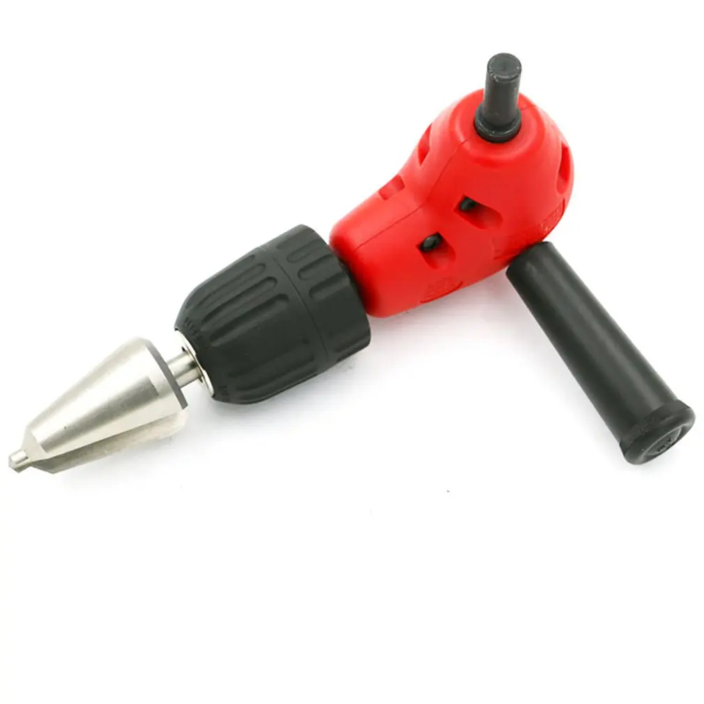 90 Degree Keyless Drill Adapter Right Angle Chuck Attachment Bit Key for Electric Herramientas Para Carpinteria | Инструменты