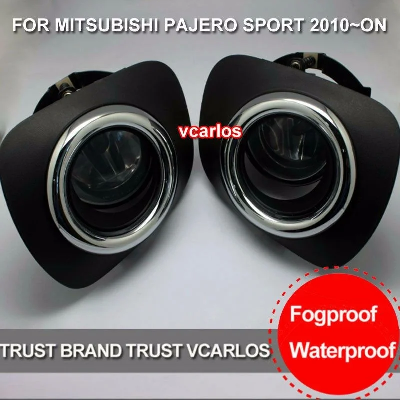 

Галогенная противотуманная фара Eosuns для Mitsubishi Pajero Montero Sport 2010-now, высококачественный дизайн Oem с жгутом проводов, комплектом проводов и переключателем