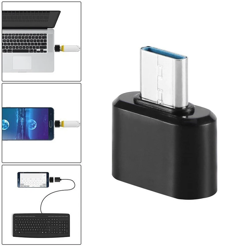 Адаптер Type C OTG для геймпада мыши и клавиатуры конвертер типа U disk Samsung S10 S9 S8 Plus
