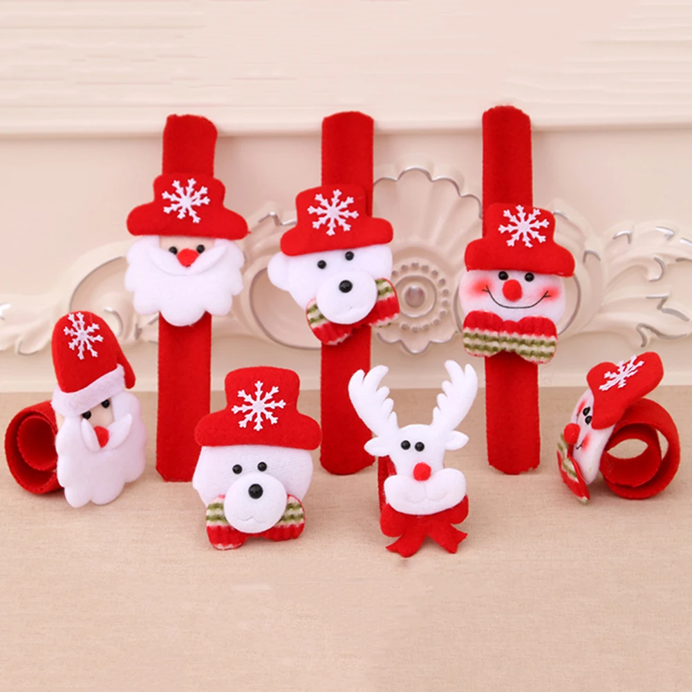 4 шт. Рождественский браслет браслеты на запястье праздничный подарок сумка