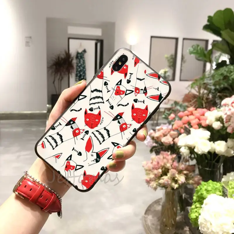 

Painting animal cat monkey tiger Phone Case for iPhone 11 12 mini pro XS MAX 8 7 6 6S Plus X 5S SE 2020 XR