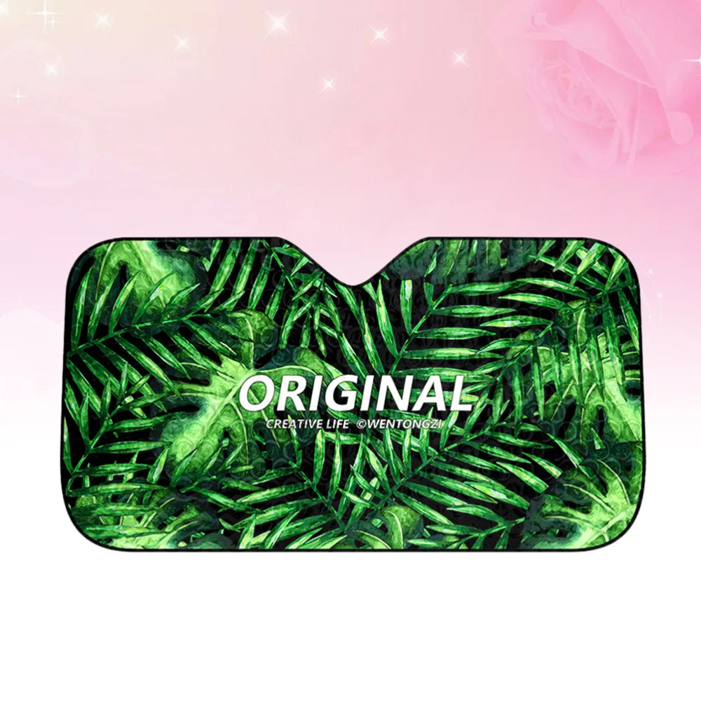 Солнцезащитный козырек на лобовое стекло автомобиля защита от УФ-лучей