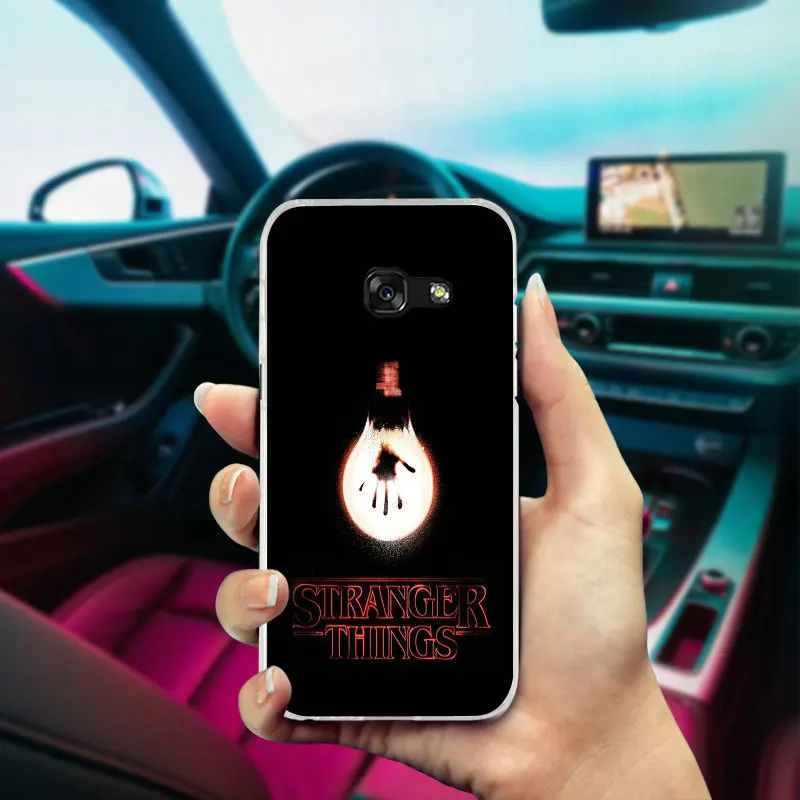 Мягкий Силиконовый ТПУ Прозрачный мобильный телефон Stranger Things чехлы для Samsung Galaxy A3