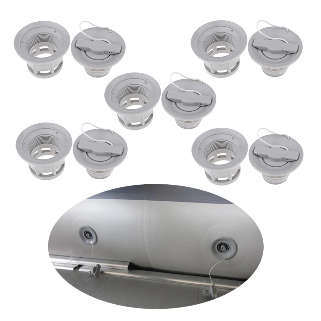 4 шт. в партии 6 отверстий надувной каяк винт лодки встраиваемые уплотнение