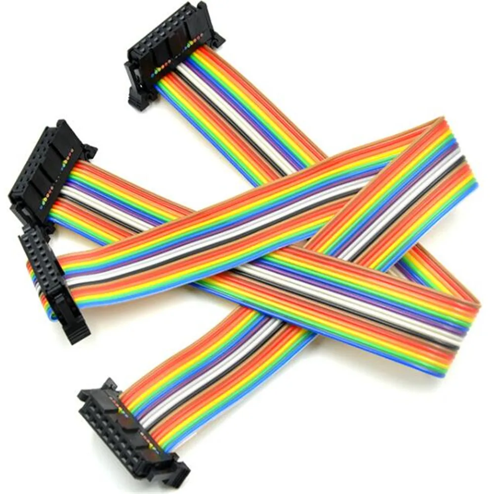 

20191203Byunchegbb52usd3ys IDE Cables Idc cable 2.54 pitch terminal 1colours Size10x19x2cm 45 harness connector lot baile li