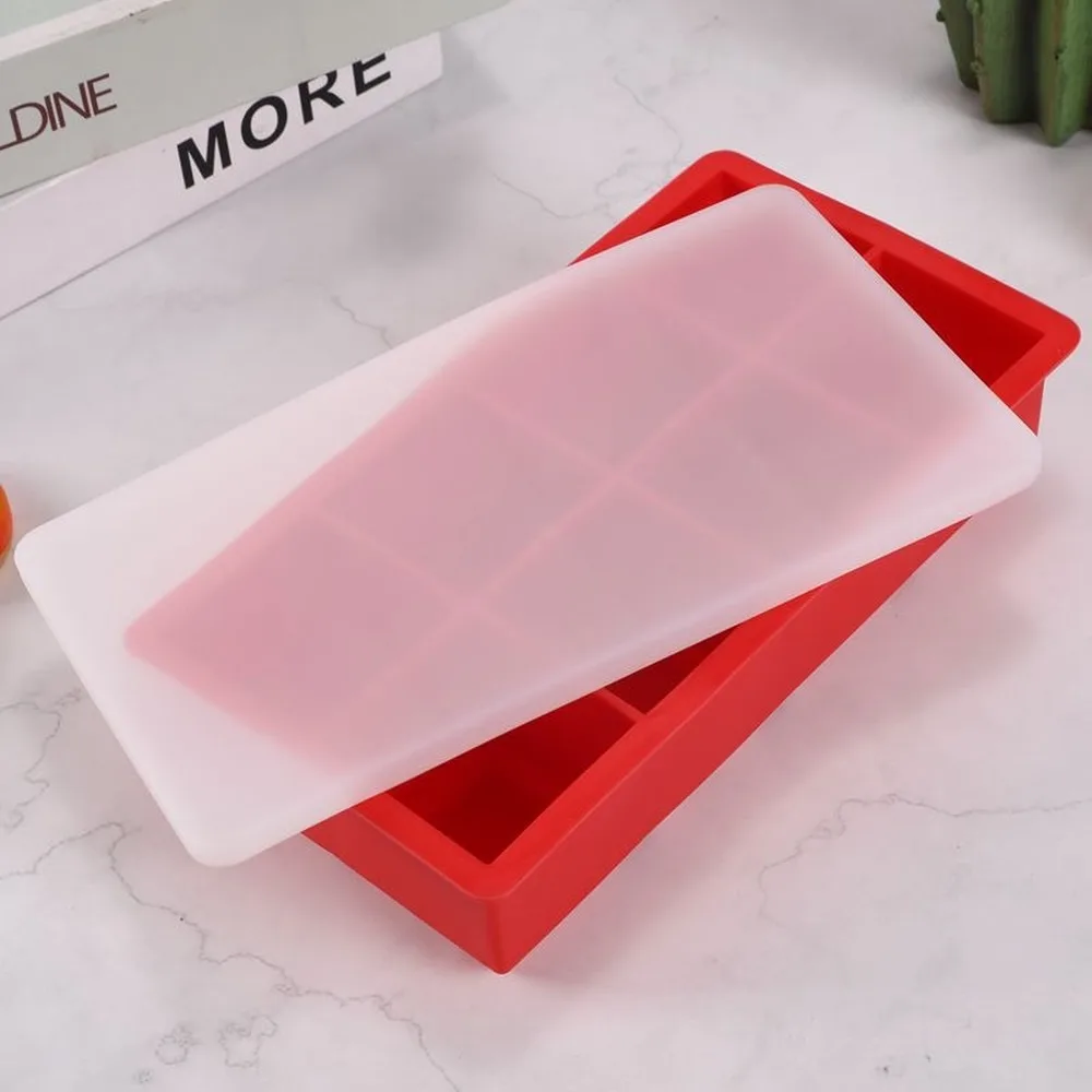 Силиконовый поднос для льда 8 ячеек | Дом и сад