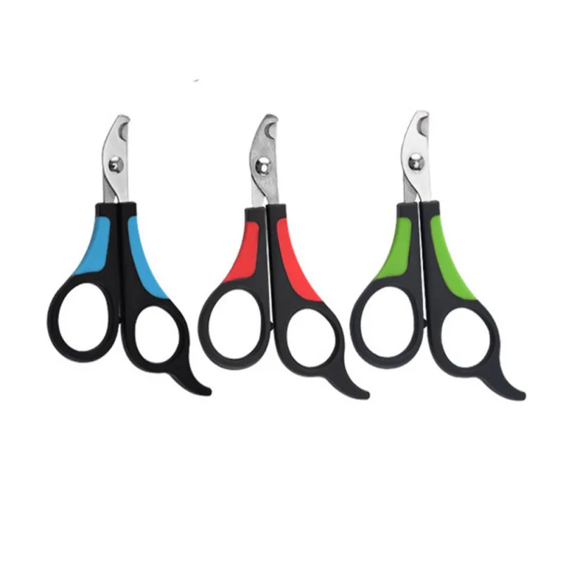 Кошка собака кусачки для ногтей Нержавеющая сталь кормящих резак ног коготь