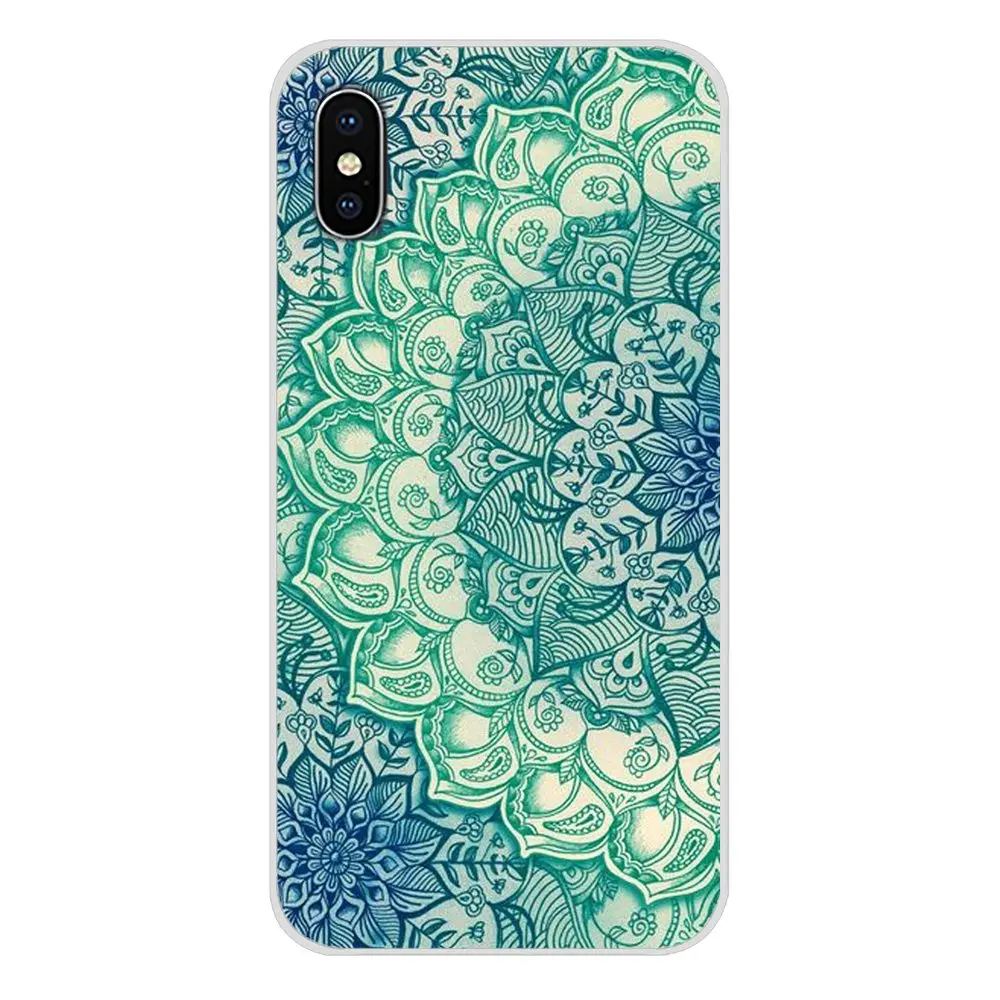 For Samsung Galaxy A3 A5 A7 A9 A8 Star A6 Plus 2018 2015 2016 2017 Cell Phone Cases Covers Mandala Sun Flower Datura Retro Flora | Мобильные
